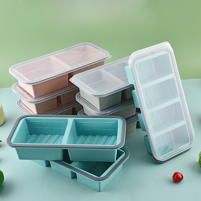 Meal Prep Menu - Souper Cubes ,Silicone Freezer Molds for
