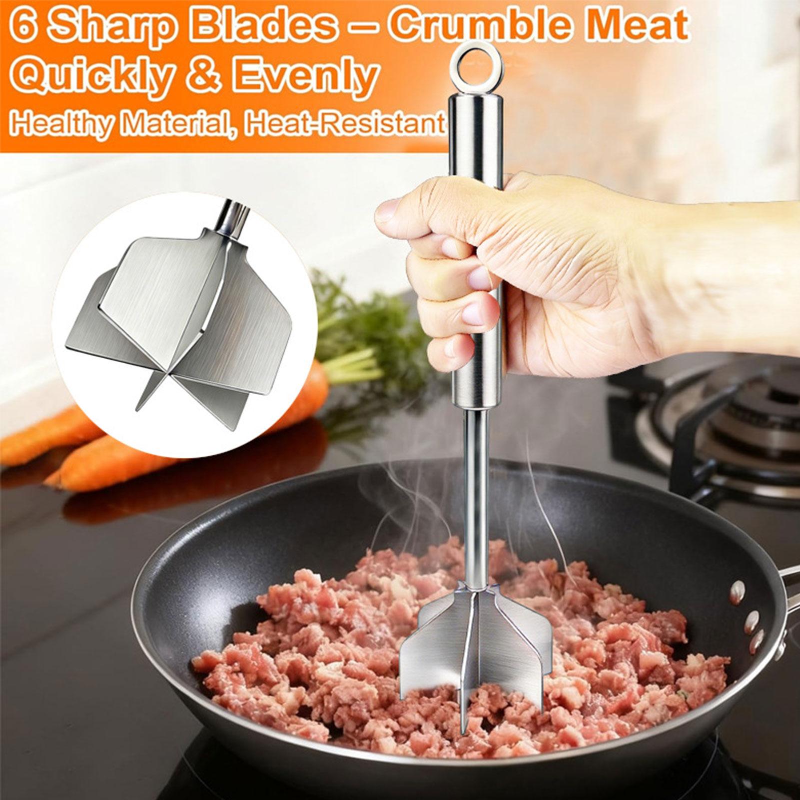 Meat Chopper for Ground Beef S - огляд і ціна Meal Prep Ground Beef