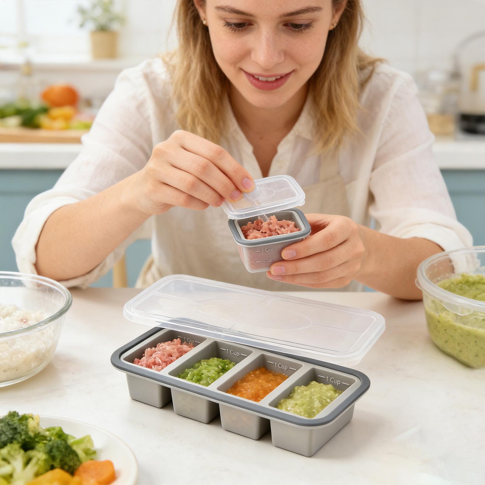 Silicone Freezer Molds Easy Re - огляд і ціна Meal Prep Menu