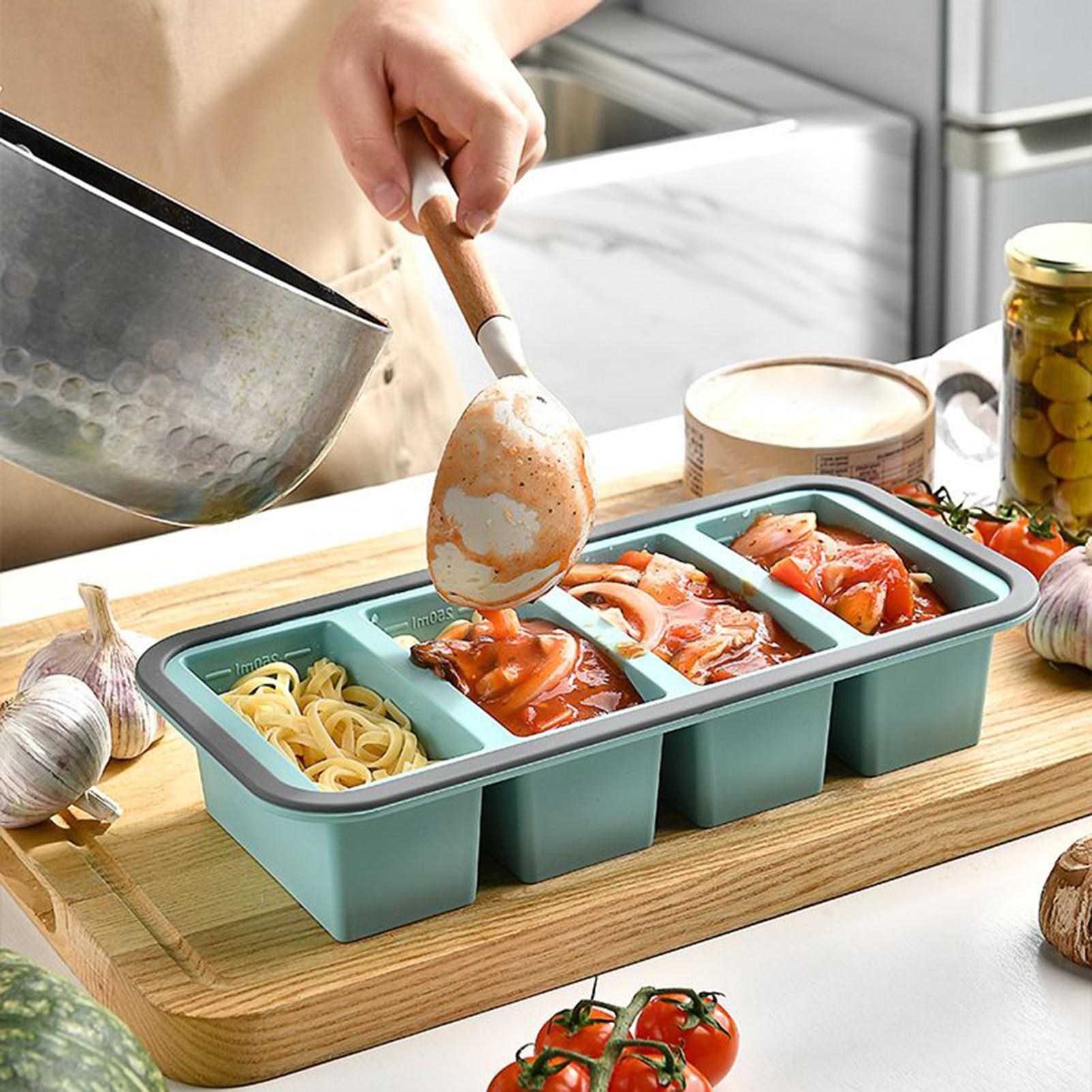 Silicone Freezer Molds Easy Re - огляд і ціна Meal Prep Menu