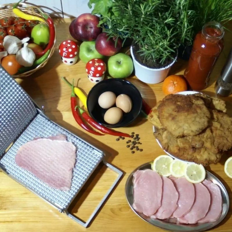 1pcs Meat Tenderizer Stainless - огляд і ціна Meal Prep Chicken