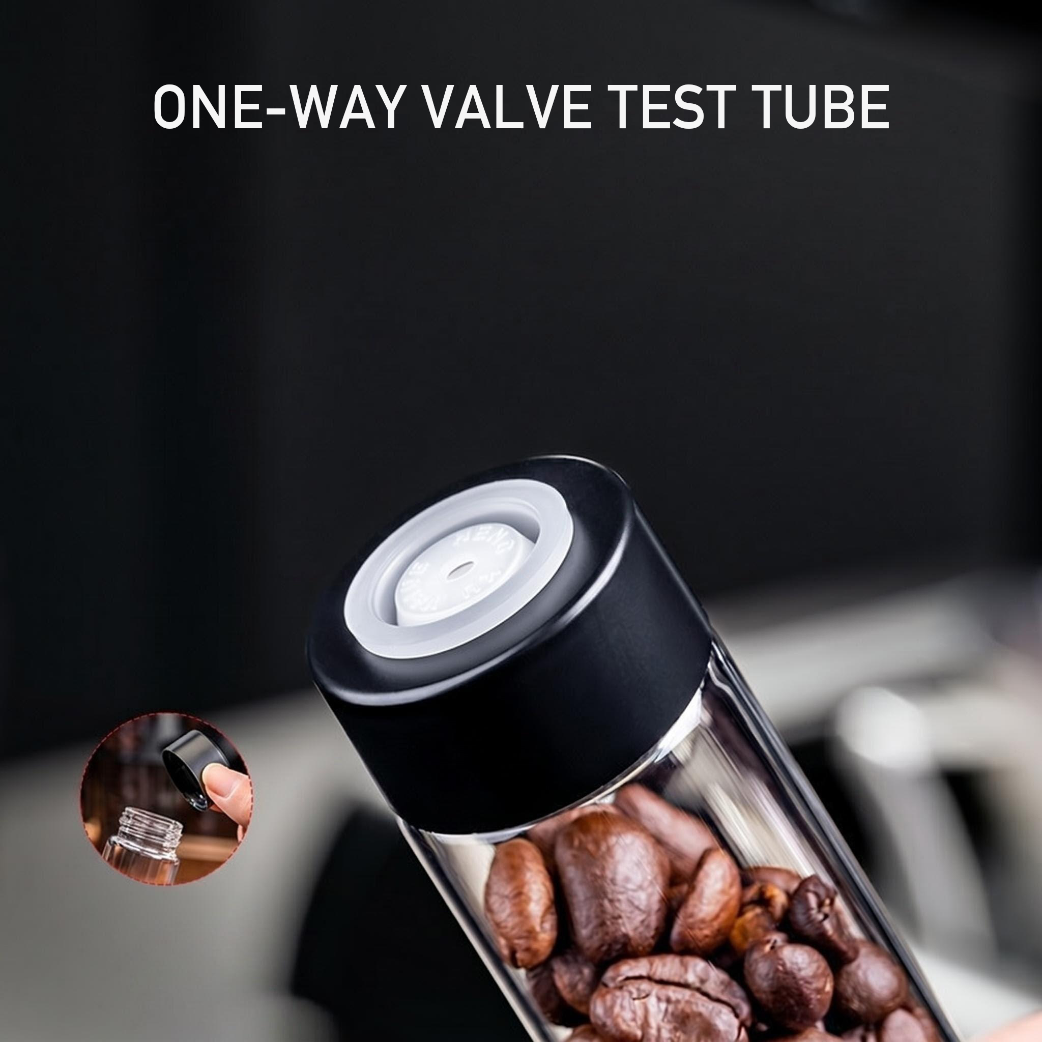 Sealed Glass 12Tubes Coffee Be - огляд і ціна Glass Container Set