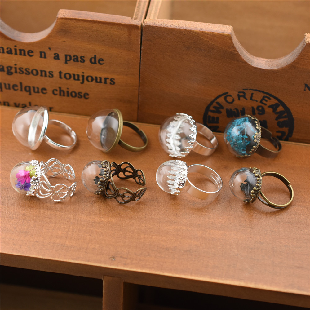 5Set 15mm 20mm Hollow Glass Do - огляд і ціна Glass Container Set