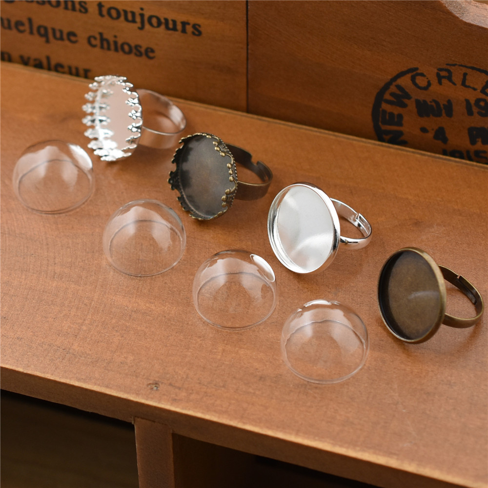 5Set 15mm 20mm Hollow Glass Do - огляд і ціна Glass Container Set