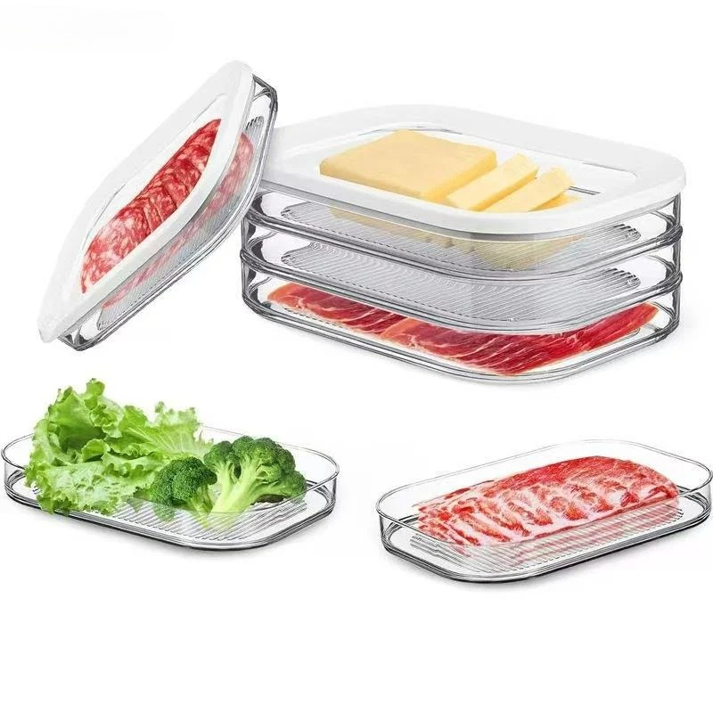 1pc Stackable Food Storage Tra - огляд і ціна Meal Prep Menu