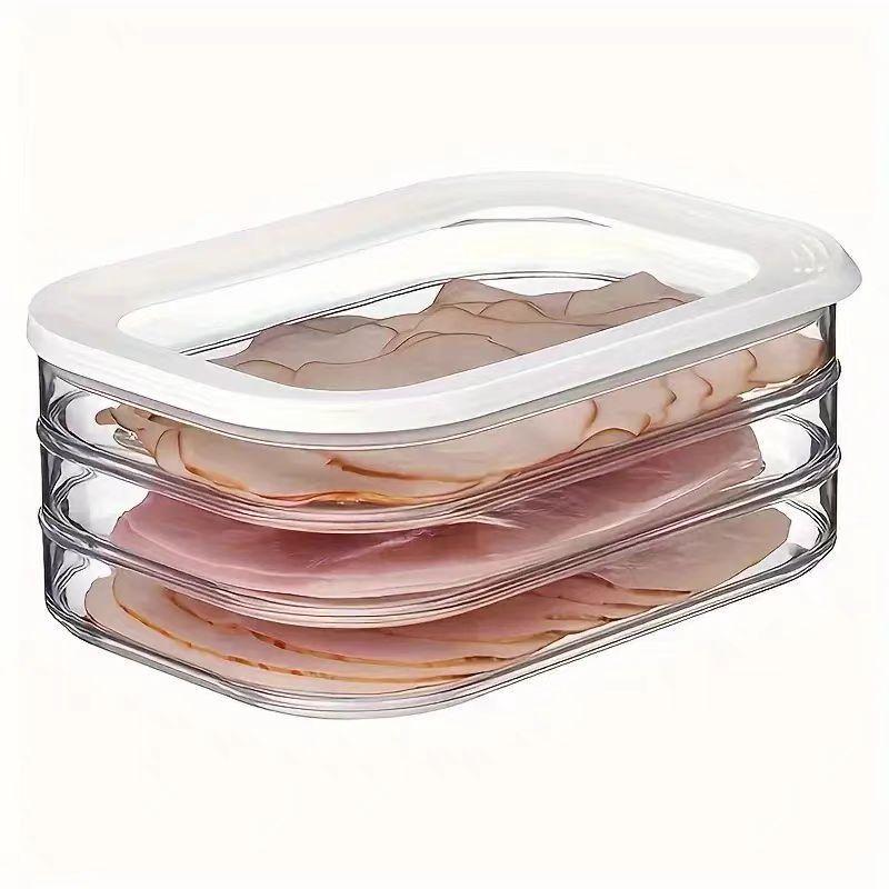 1pc Stackable Food Storage Tra - огляд і ціна Meal Prep Menu