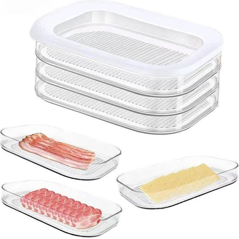 1pc Stackable Food Storage Tra - огляд і ціна Meal Prep Menu
