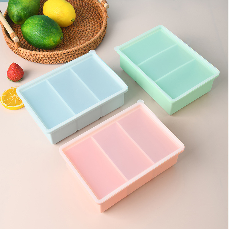 Extra Large 3-Compartment Sili - огляд і ціна Meal Prep Menu