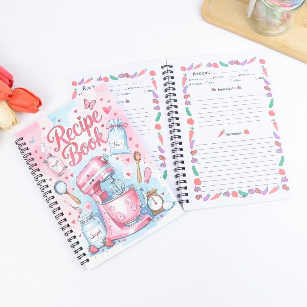 Recipe Notebook 100 Sheets Rec - огляд і ціна Meal Prep Ebook