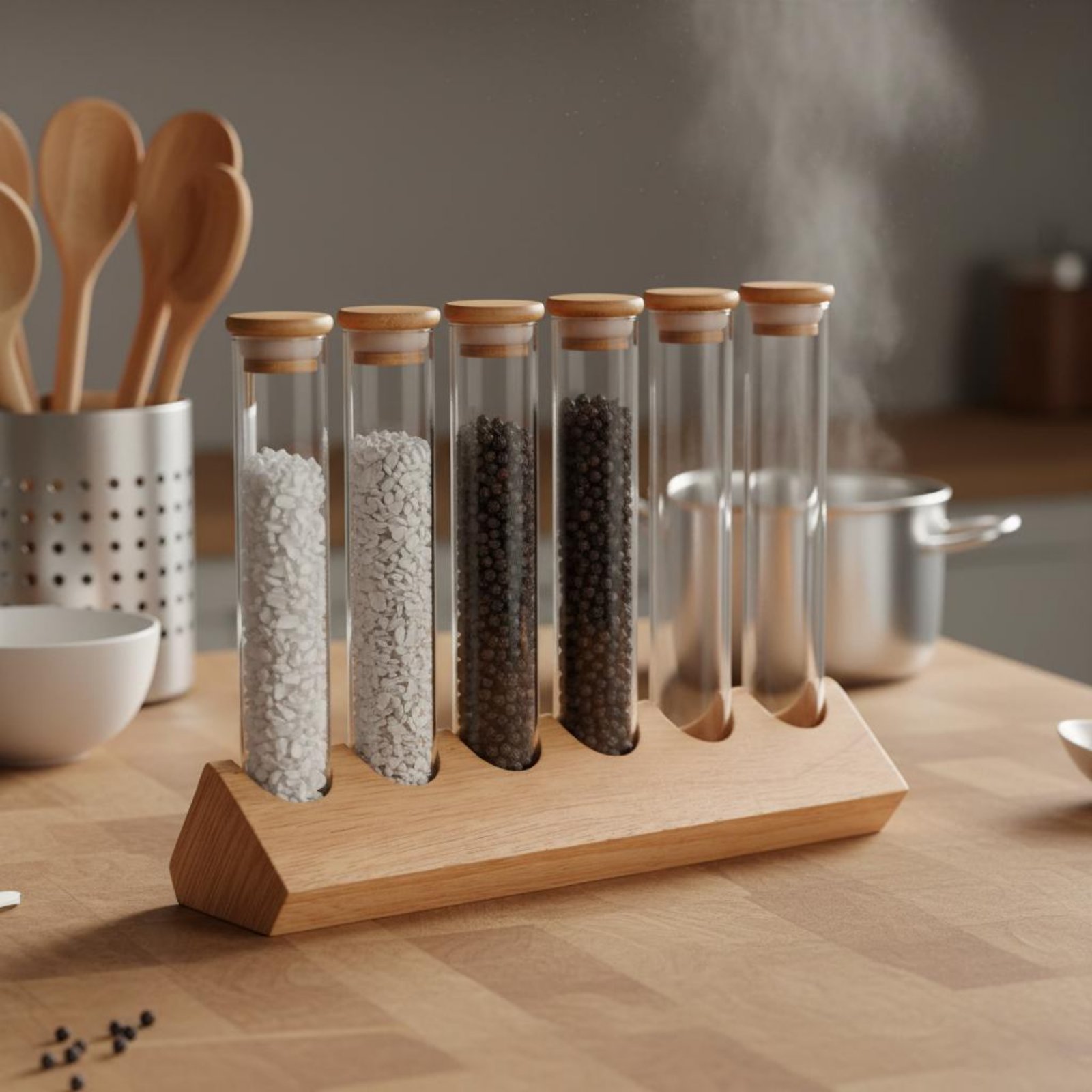 Glass Tube Container Set with  - огляд і ціна Glass Container Set