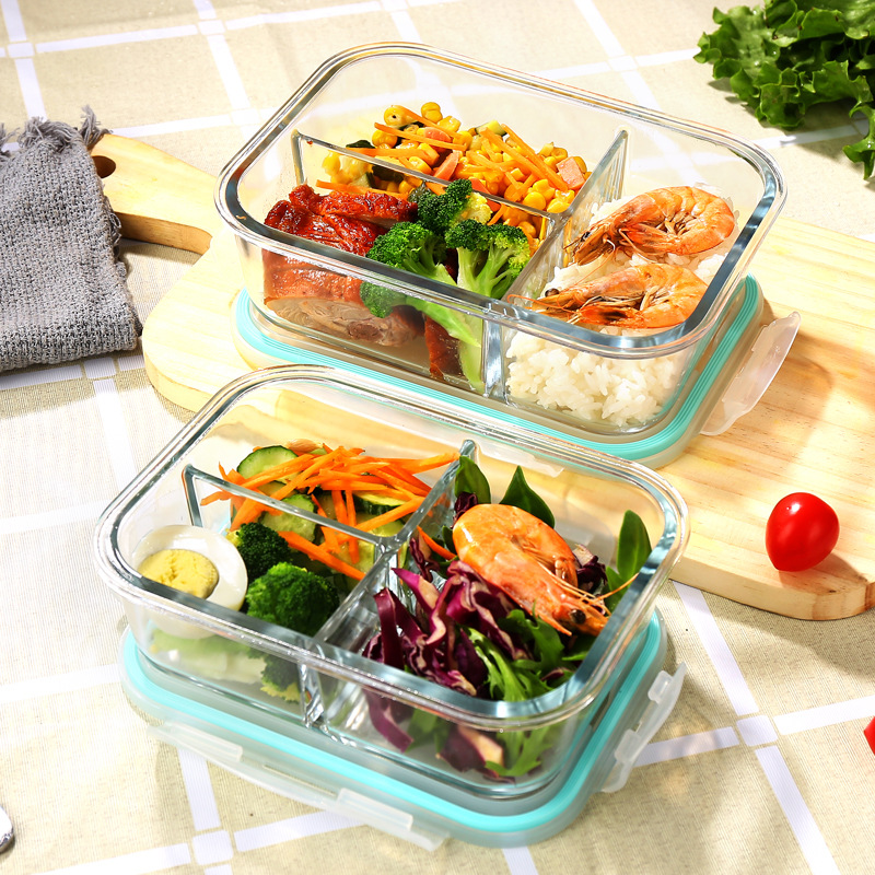 Glass Fresh-Keeping Box high B - огляд і ціна Glass Container Set