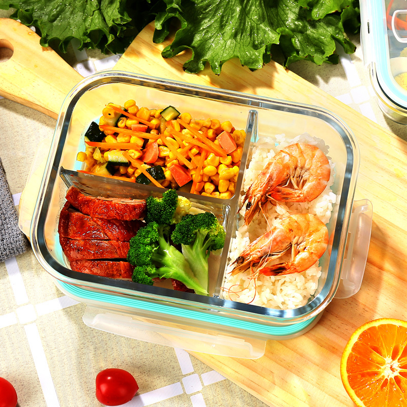 Glass Fresh-Keeping Box high B - огляд і ціна Glass Container Set