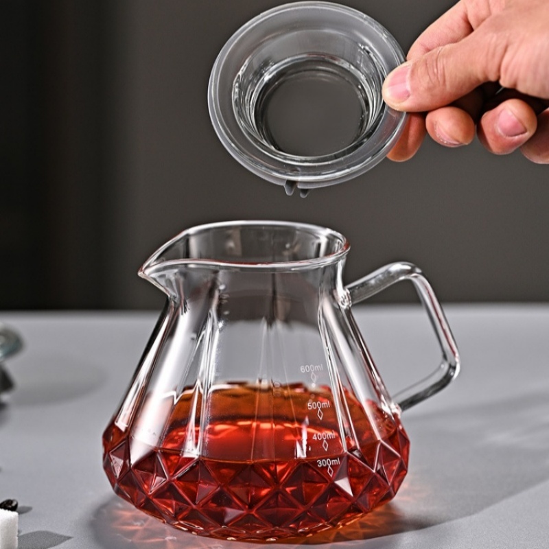 JUSTINLAU Hand Drip Coffee Pot - огляд і ціна Glass Container Set