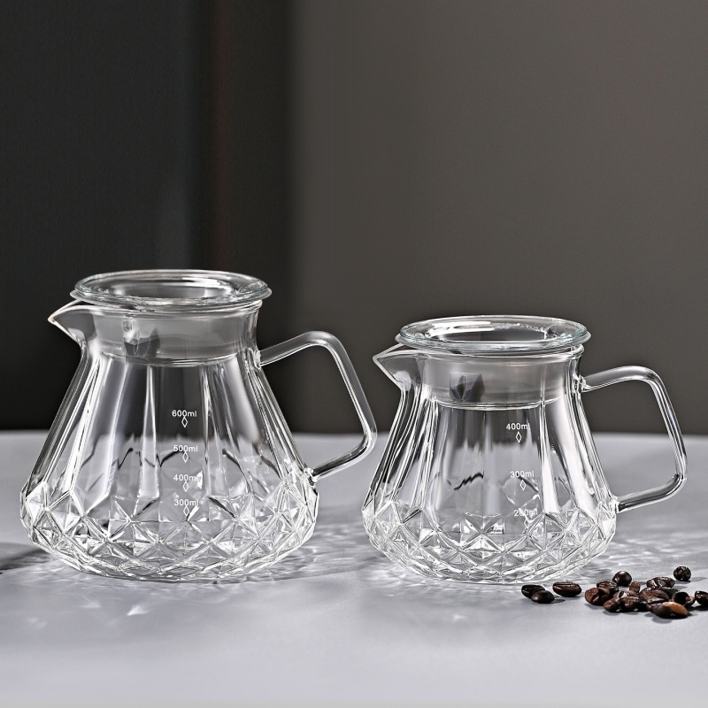 JUSTINLAU Hand Drip Coffee Pot - огляд і ціна Glass Container Set