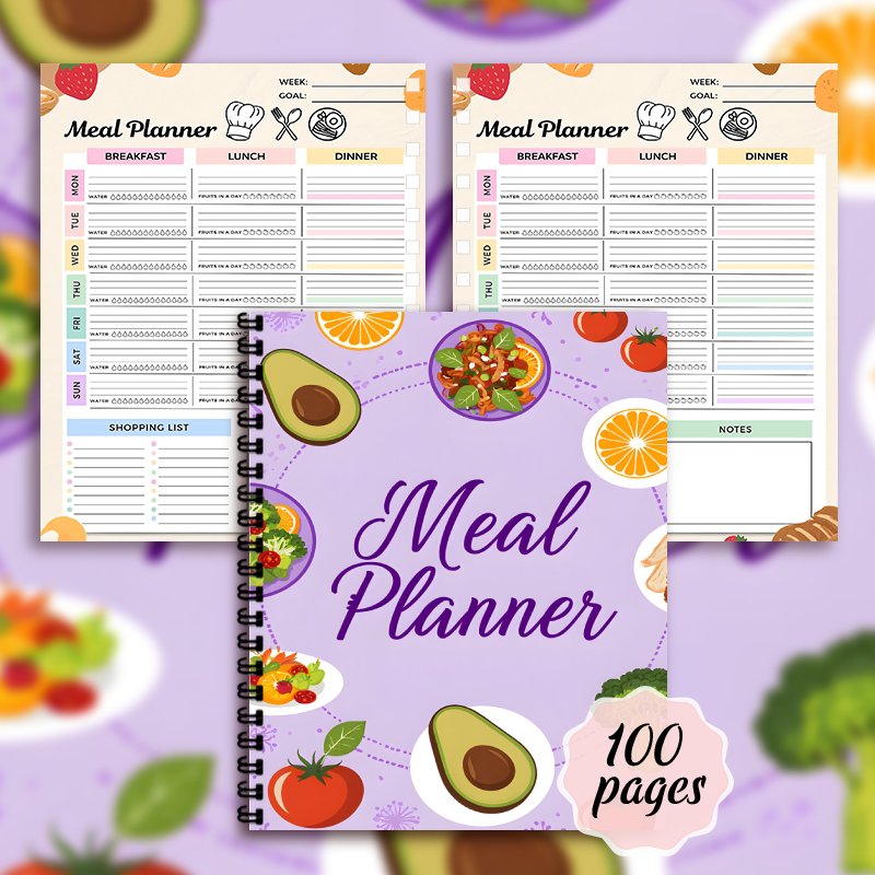 Meal Planner, Meal Prep Planne - огляд і ціна Meal Prep Menu