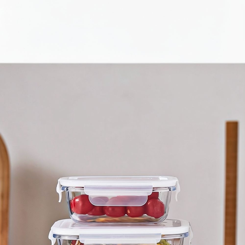 Microwave Safe Glass Bento Lun - огляд і ціна Meal Prep Glass Containers