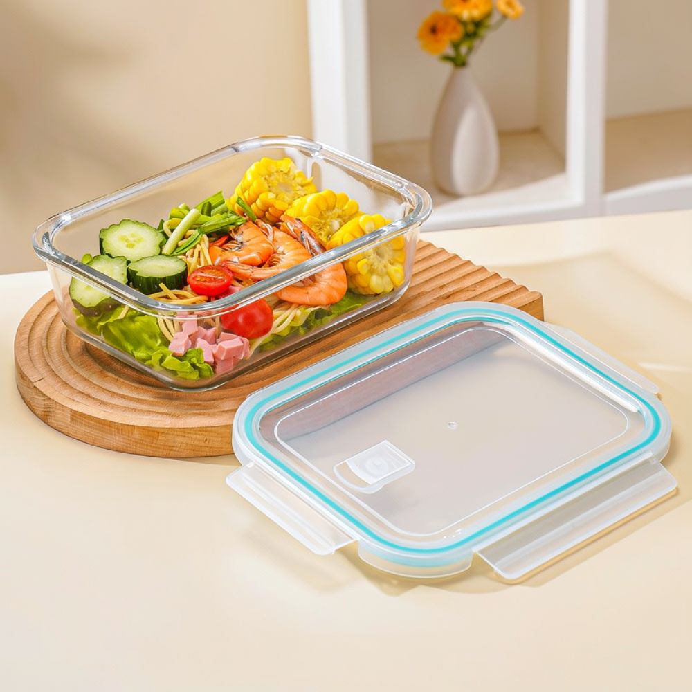 Microwave Safe Glass Bento Lun - огляд і ціна Meal Prep Glass Containers
