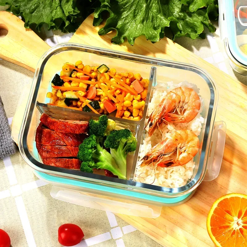 Glass Fresh-Keeping Box High B - огляд і ціна Meal Prep Glass Containers