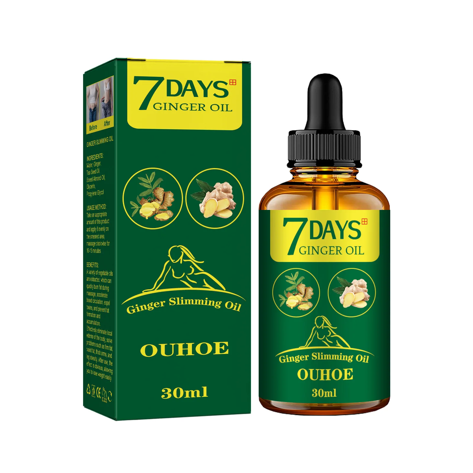 Ginger Slimming Oil Fast Burni - огляд і ціна Meal Prep For Weight Loss