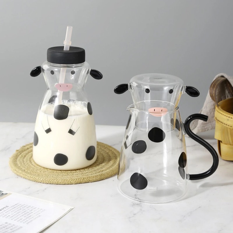 Glass Cold Water Kettle With H - огляд і ціна Glass Container Set