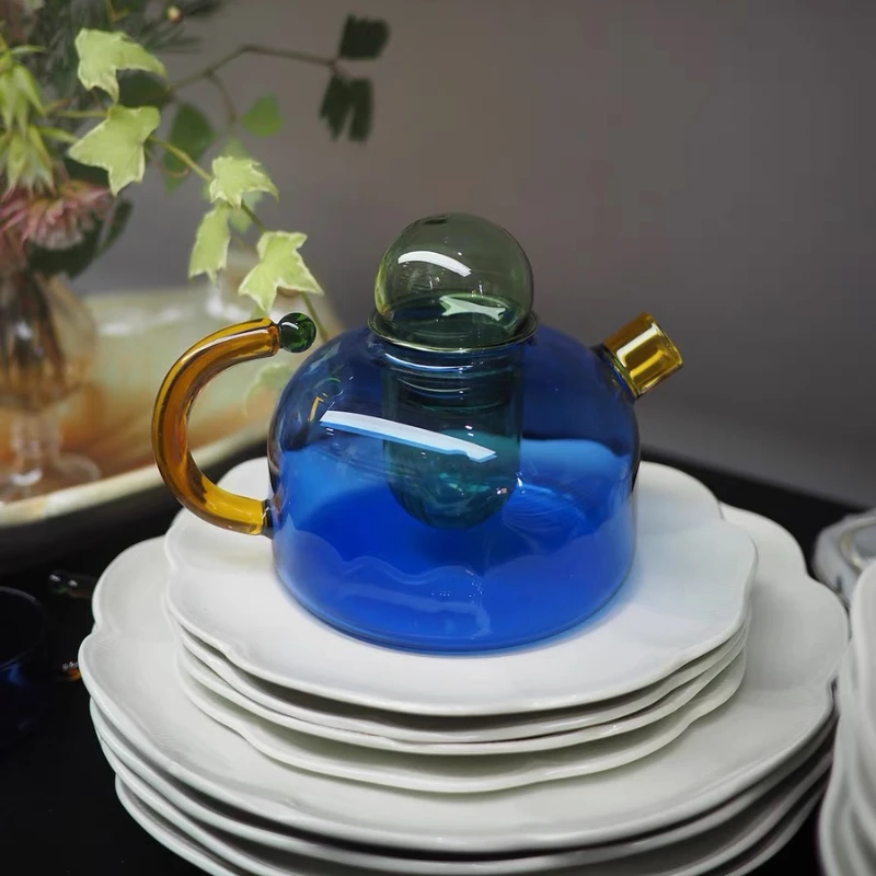1pcs Heat Resistant Glass Teap - огляд і ціна Glass Container Set