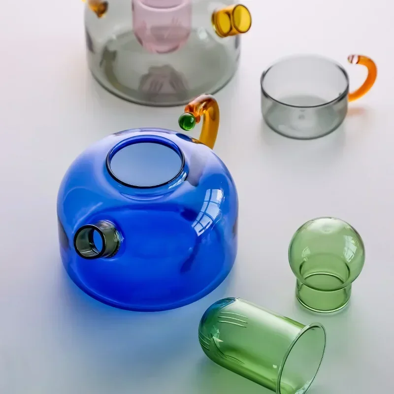 1pcs Heat Resistant Glass Teap - огляд і ціна Glass Container Set