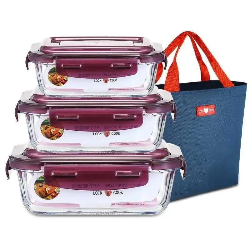 Pyrex Microwave Safe Lunch Box - огляд і ціна Glass Container Set