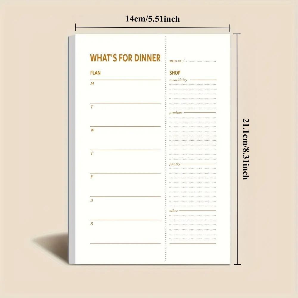 1pc Daily Diet Plan Notebook,  - огляд і ціна Meal Prep Ebook