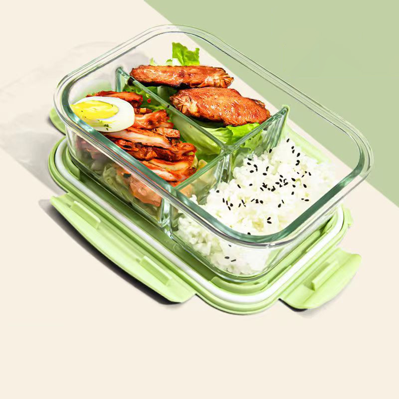 New style Lunch Box Glass 1050 - огляд і ціна Meal Prep Glass Containers